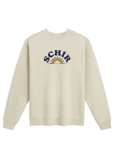 SUN ARC FRONT CREWNECK product photograph