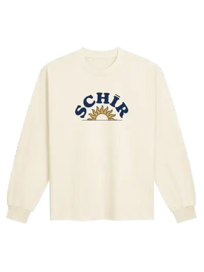 SUN ARC FRONT LONG SLEEVE product photograph