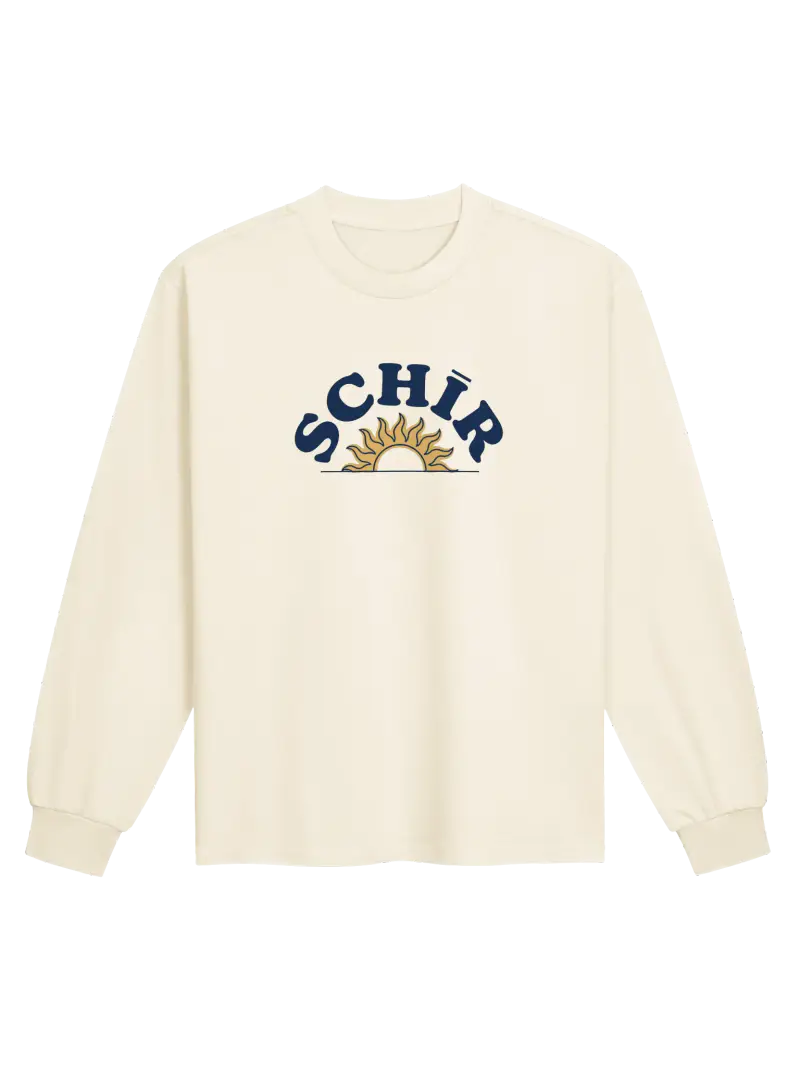 SUN ARC FRONT LONG SLEEVE product photograph 1