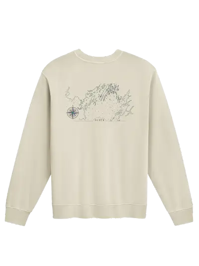 COASTLINE CREWNECK product photograph