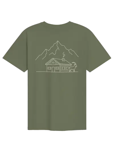 ALPINE CABIN TEE product photograph